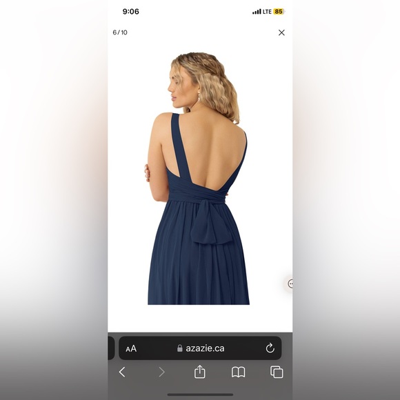 AZAZIE KORA
A-Line Convertible Chiffon Floor-Length Dress Pine - Picture 5 of 10